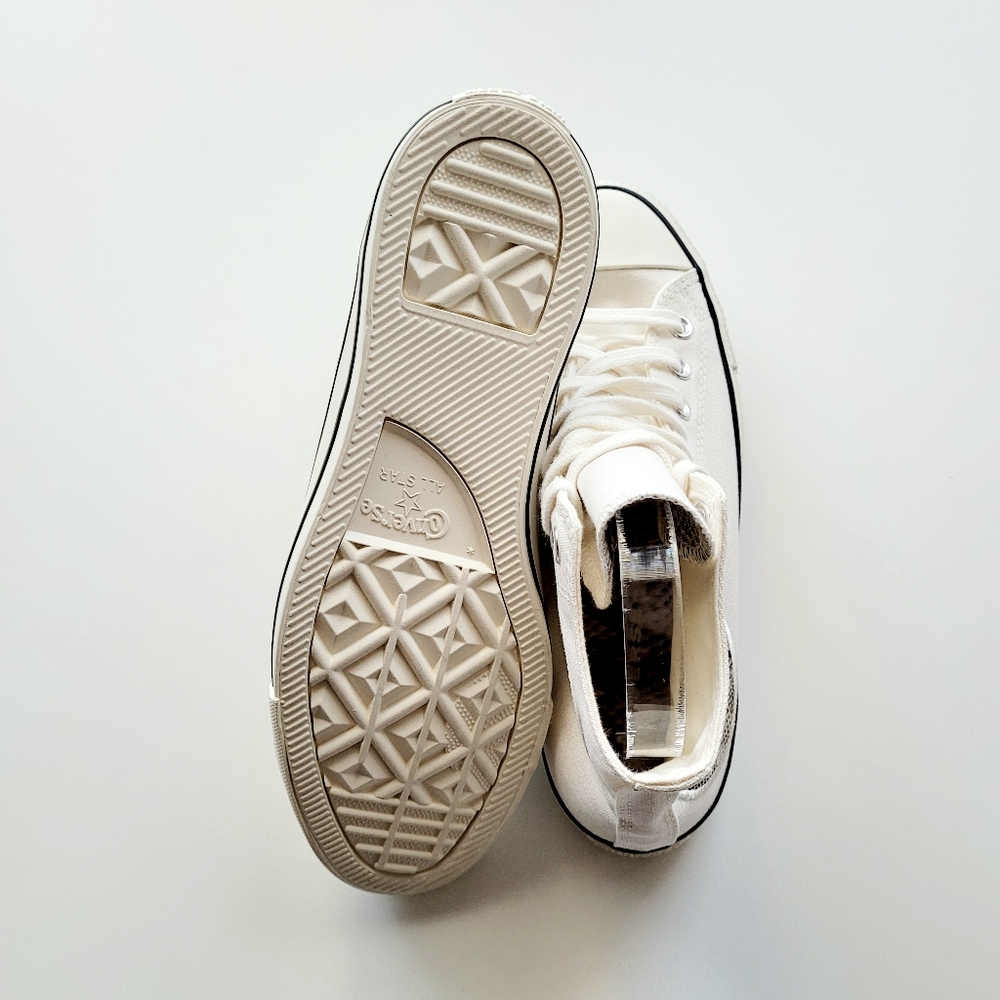 Converse CTAS Hi Egret/Black/Egret Snake Print - Picture 5 of 8